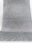 Silver Gray Silk Fabric, Moire Silk Fabric, Silk By The Yard. Watermark Pattern.