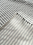 Heavy Weight Softened Cotton Fabric By The Yard - Upholstery Striped 280/m2
