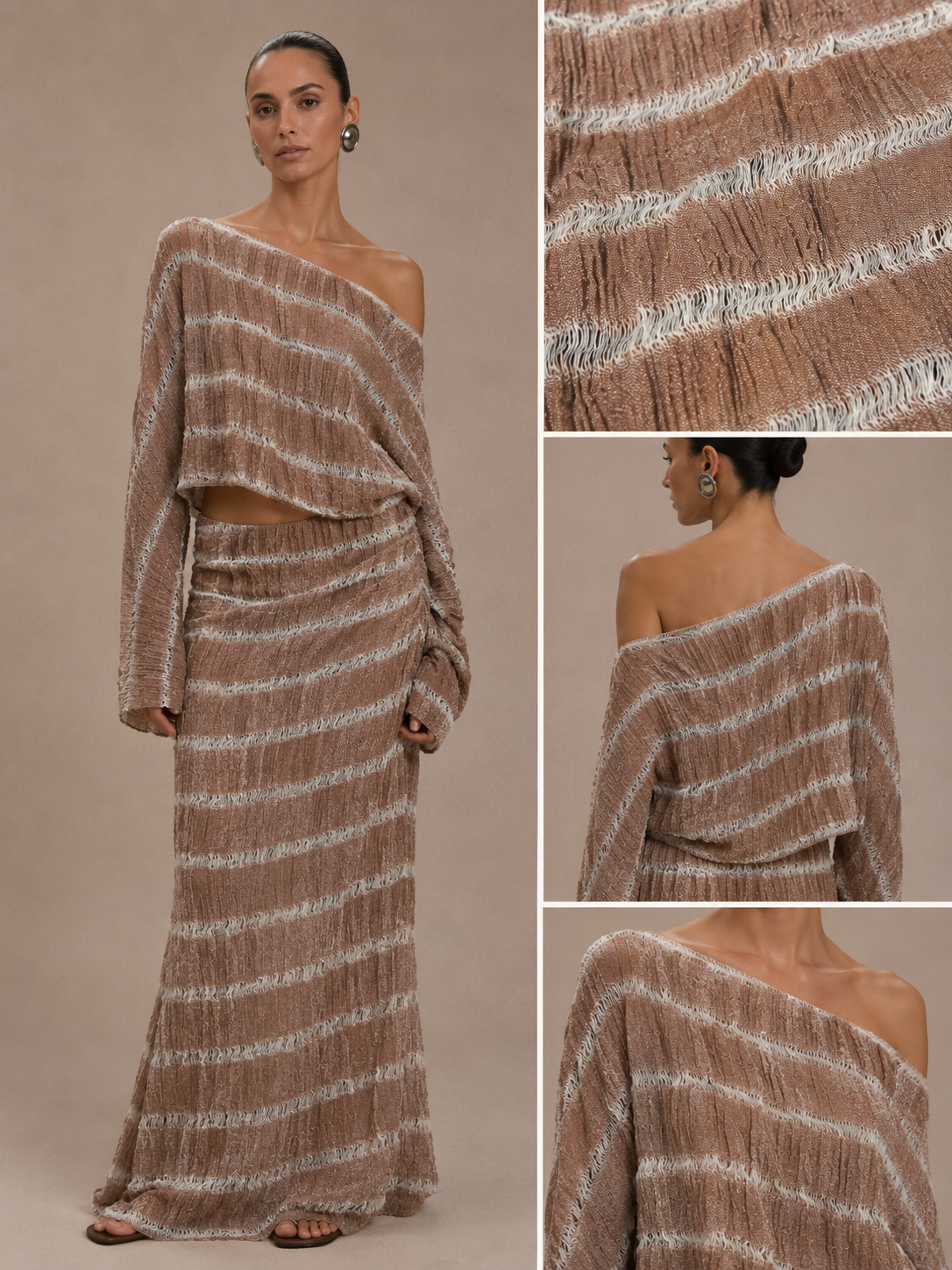 Premium Handwoven Loose Weave Crinkle Cotton Fabric | Resort Wear Textile
