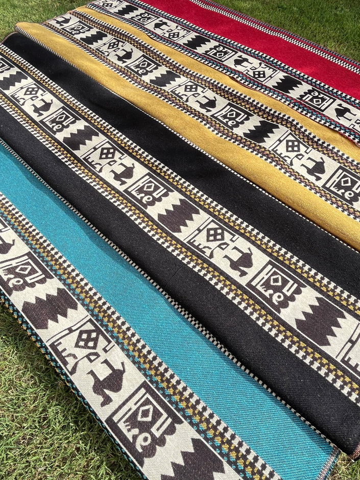 Heavy Weight Thick Jacquard Cotton Fabric By The Yard.
