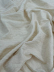 Neutral Unbleached Linen Organic Cotton Blended Fabric By The Meter.