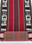 Ağır Ağırlık Kalın Jakarlı Pamuklu Kumaş Metre 400/m2 - Döşemelik Geleneksel Anadolu Etnik Desenli - Döşemelik Kumaşlar. %70 Pamuk %30 Polyester - 140 cm Genişlik. Halı Dokuma Mavi, Kırmızı, Sarı, Siyah Çok Renkli Seçenekler