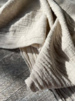 Linen Muslin Fabric. - Organic Muslin Fabric - Baby Cotton Muslin -