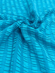 Stretchy Gingham Patterned Silk, Plaid Silk, Crinkle Silk, Seersucker Silk.