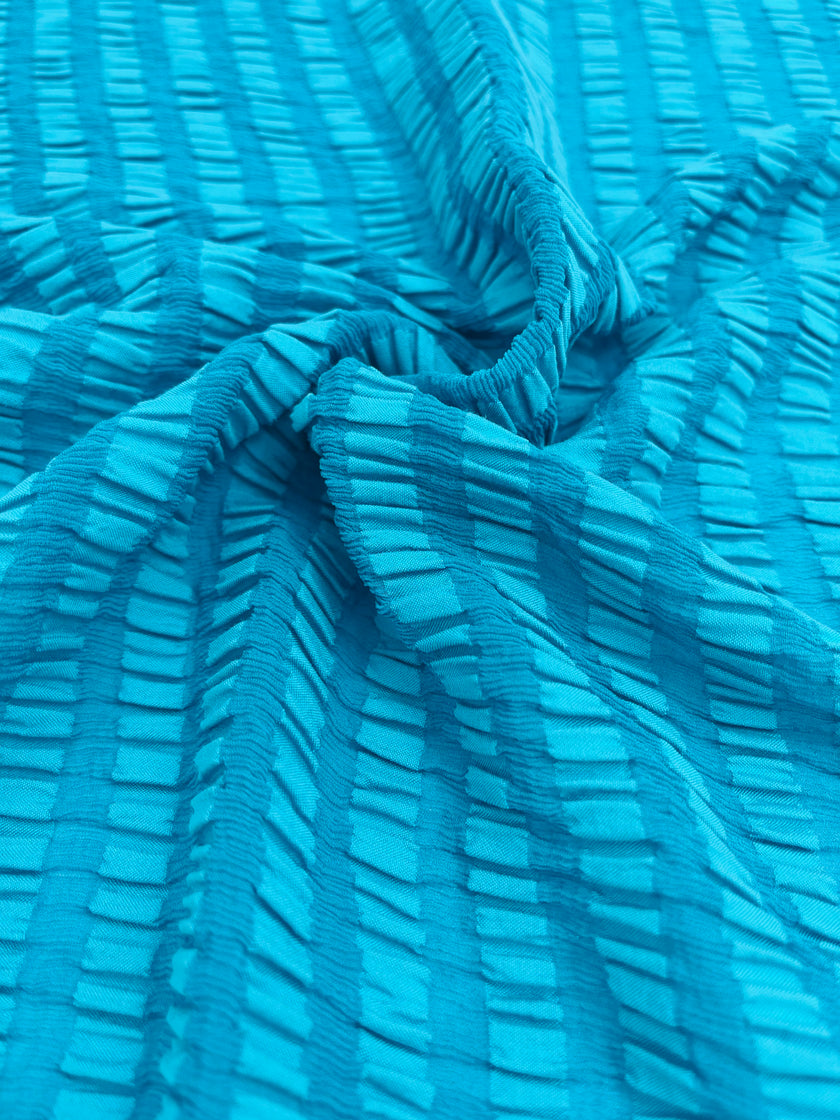 Stretchy Gingham Patterned Silk, Plaid Silk, Crinkle Silk, Seersucker Silk.