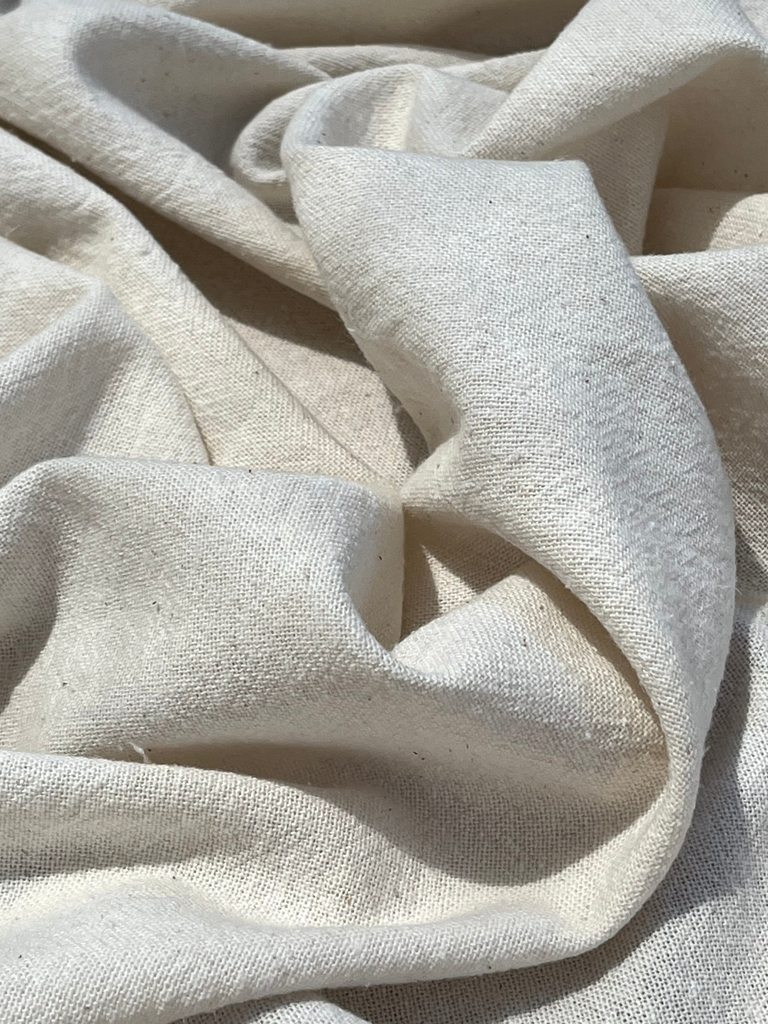 Organic Rigid Cotton Fabric  – 210 GSM | 140 cm Wide | Ideal for Pants & Shorts