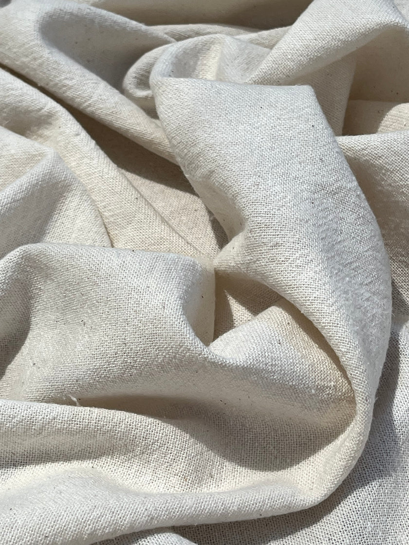 Organic Rigid Cotton Fabric  – 210 GSM | 140 cm Wide | Ideal for Pants & Shorts