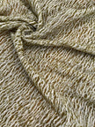 Green Textured Linen Fabric By The Yard Natural Fabrics.