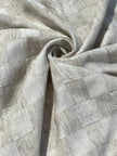 Natural Check Pattern Hemp-Cotton Fabric – 210 GSM