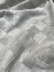 Natural Check Pattern Hemp-Cotton Fabric – 210 GSM