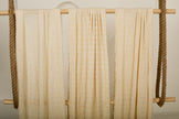 Neutral Textured Turkish Cotton Crinkle Fabric Stretchy.