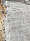 Gauze Crinkle Cotton Fabric By The Meter/80 GSM/ Wide Width: 180 cm