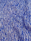 Blue Unique Natural Fabrics: Funky, Sheer, and Textured Cotton Linen.