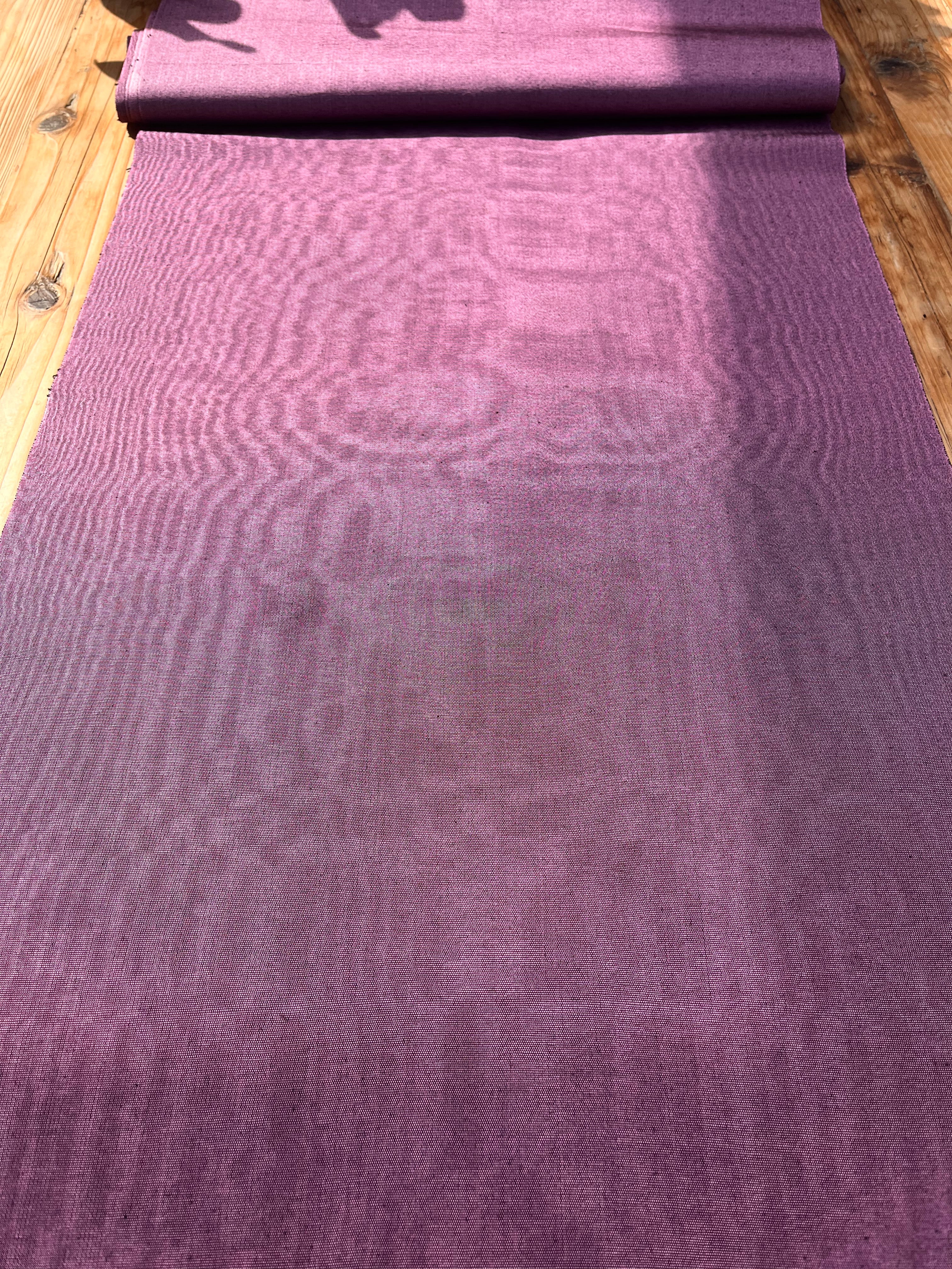 Pink Silk Fabric, Moire Silk Fabric, Silk By The Yard. Watermark Pattern.