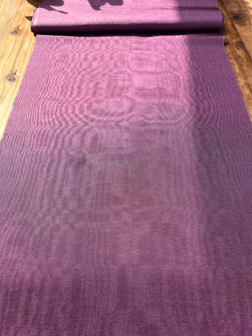 Pink Silk Fabric, Moire Silk Fabric, Silk By The Yard. Watermark Pattern.