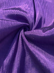 Purple Colour Silk Moire Home Textile Interior Fabrics, Watermark Pattern.