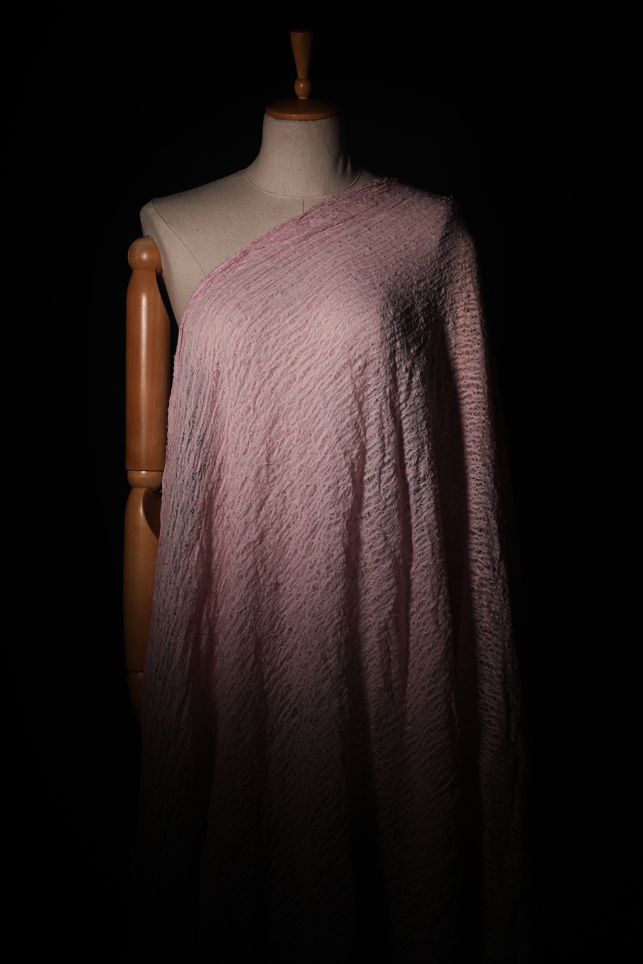 Lilac Pink Textured Linen Fabric By The Yard Natural Fabrics.