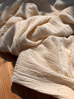 Stretchy Cotton Fabric, Special Textured Turkish Cotton.