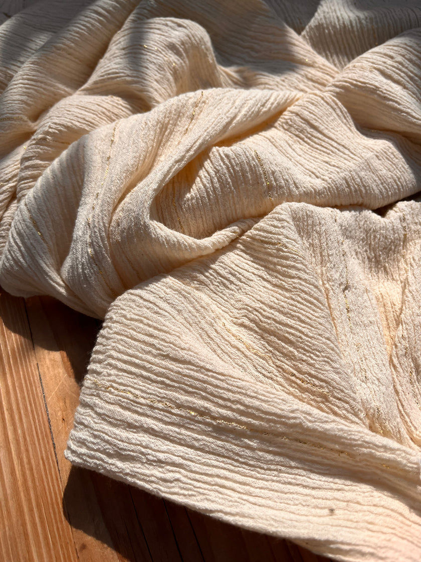 Stretchy Cotton Fabric, Special Textured Turkish Cotton.