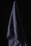 Blue Unique Natural Fabrics: Funky, Sheer, and Textured Cotton Linen.