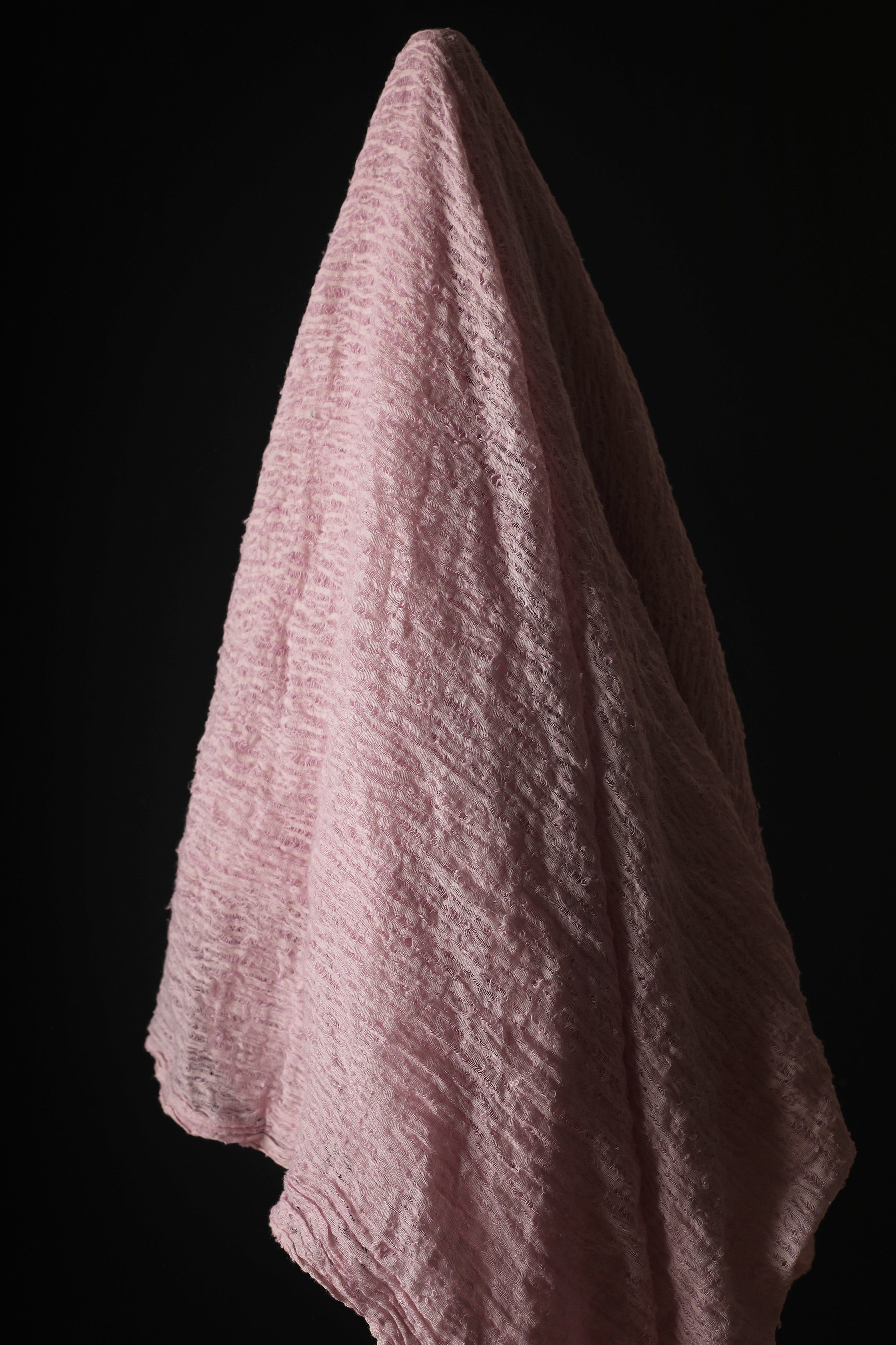 Lilac Pink Textured Linen Fabric By The Yard Natural Fabrics.