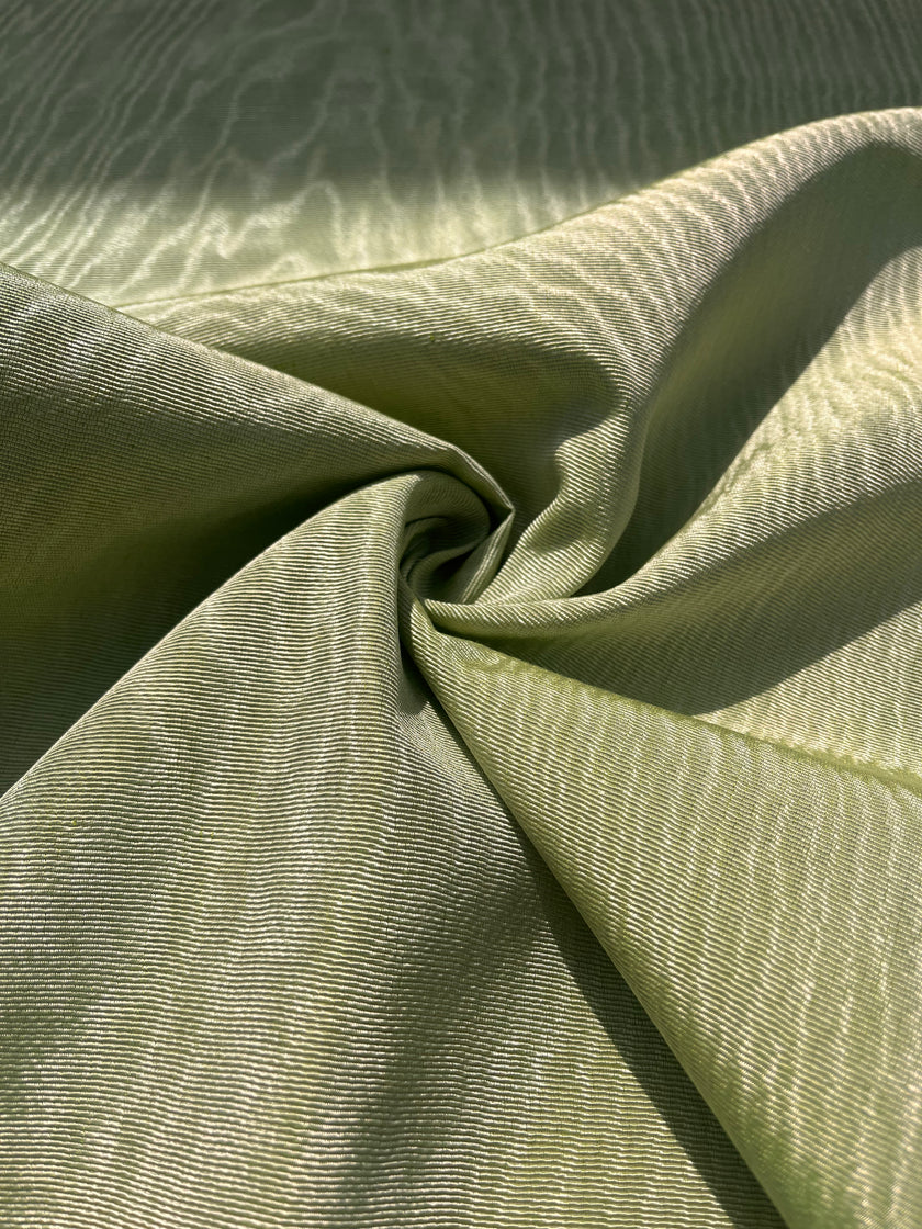 Pastel Green Home Textile Interior Fabrics, Watermark Pattern.