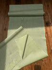 Pastel Green Home Textile Interior Fabrics, Watermark Pattern.