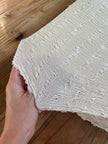 Textured Cotton Stretchy Crinkle Fabric.