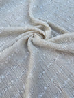 Textured Cotton Stretchy Crinkle Fabric.