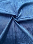 Blue Luxurious Silk Upholstery For Ottoman Headboard, Home Textile Interior Fabrics  /78 cm width