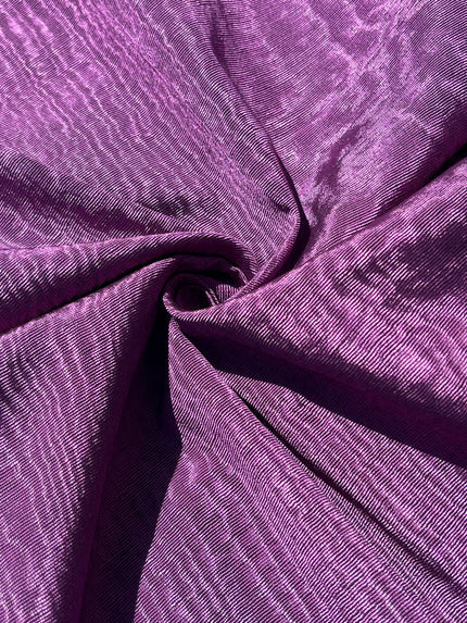 Light Purple Pink Silk Moire Fabric, Watermark Pattern Fabric.