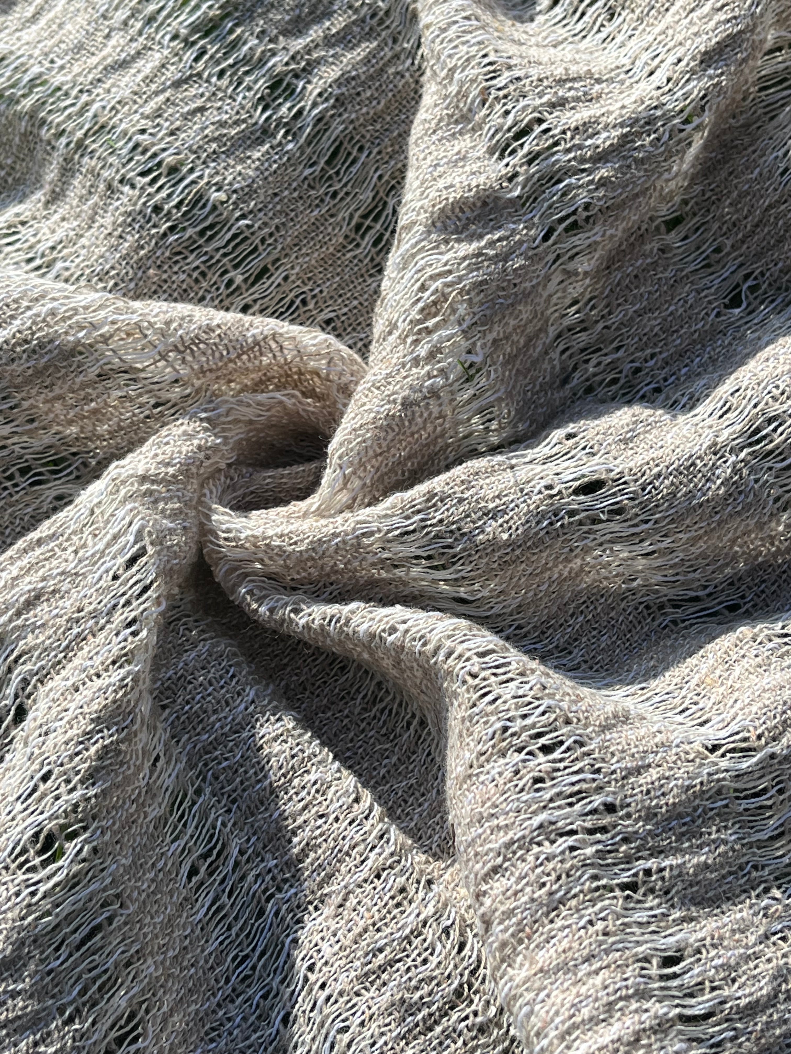 Handwoven Organic Cotton Fabric | Traditional Bürümcük Weave