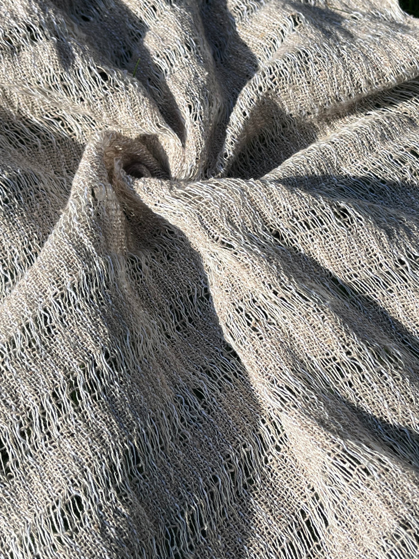 Handwoven Organic Cotton Fabric | Traditional Bürümcük Weave