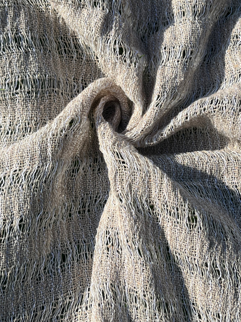 Handwoven Organic Cotton Fabric | Traditional Bürümcük Weave