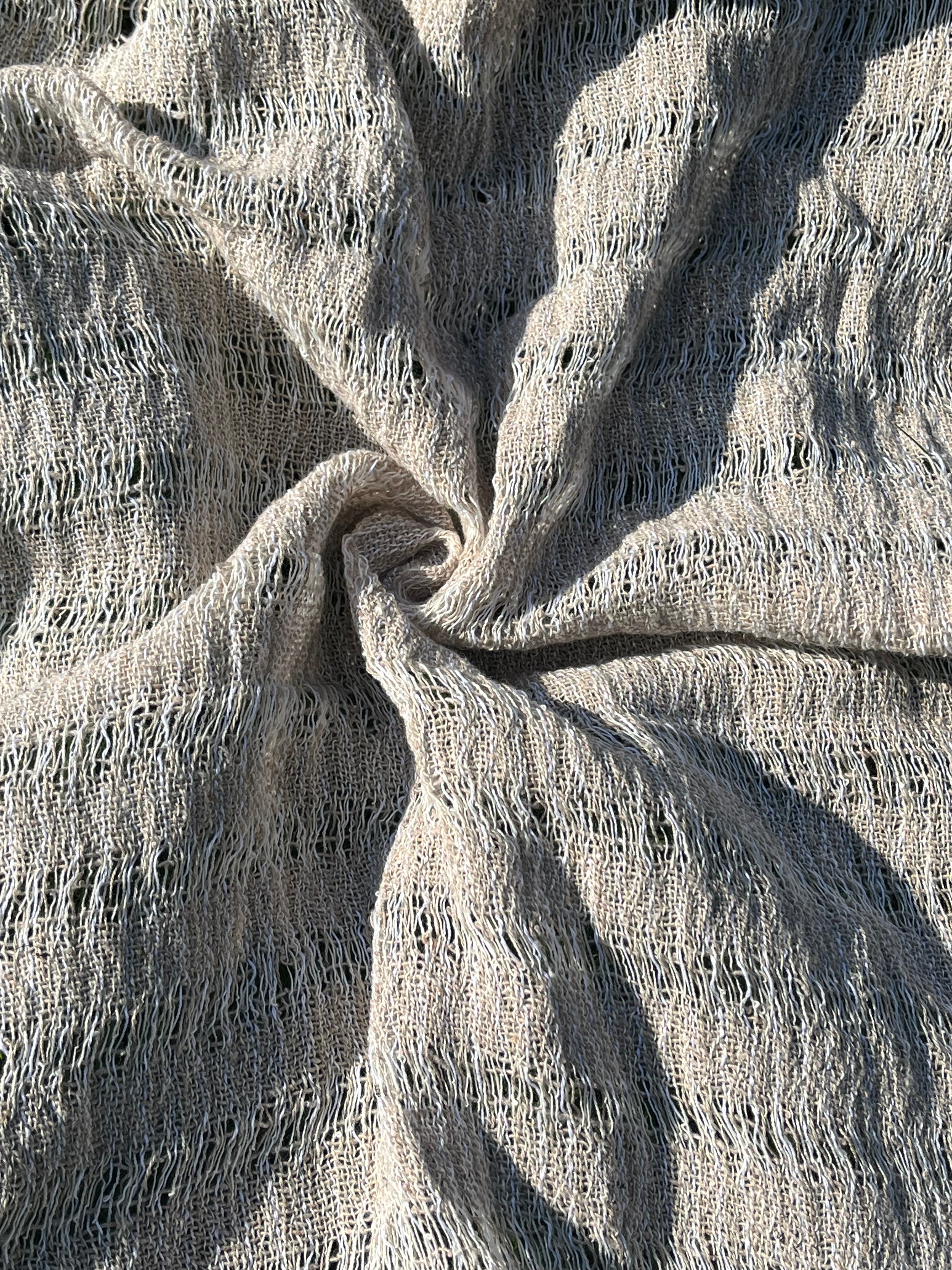 Handwoven Organic Cotton Fabric | Traditional Bürümcük Weave