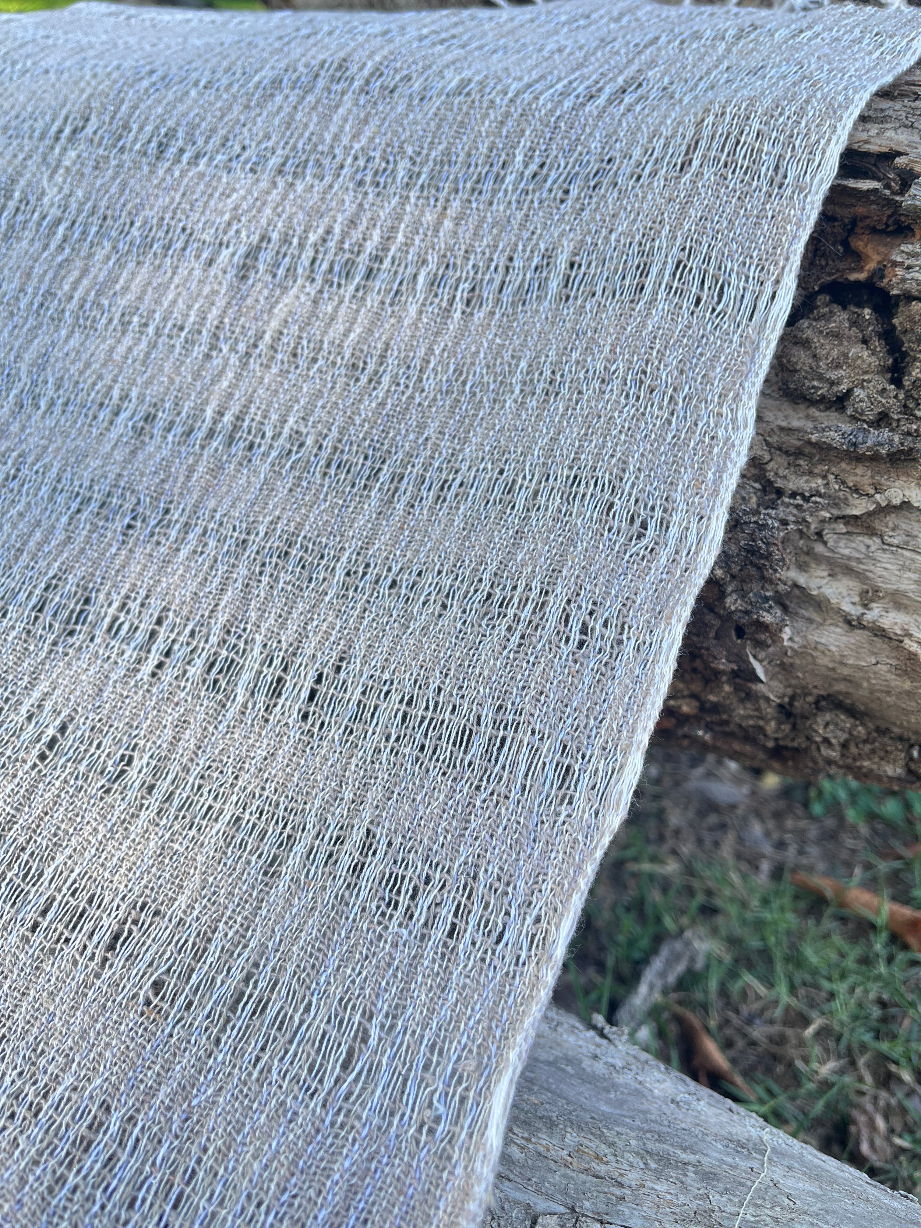 Handwoven Organic Cotton Fabric | Traditional Bürümcük Weave