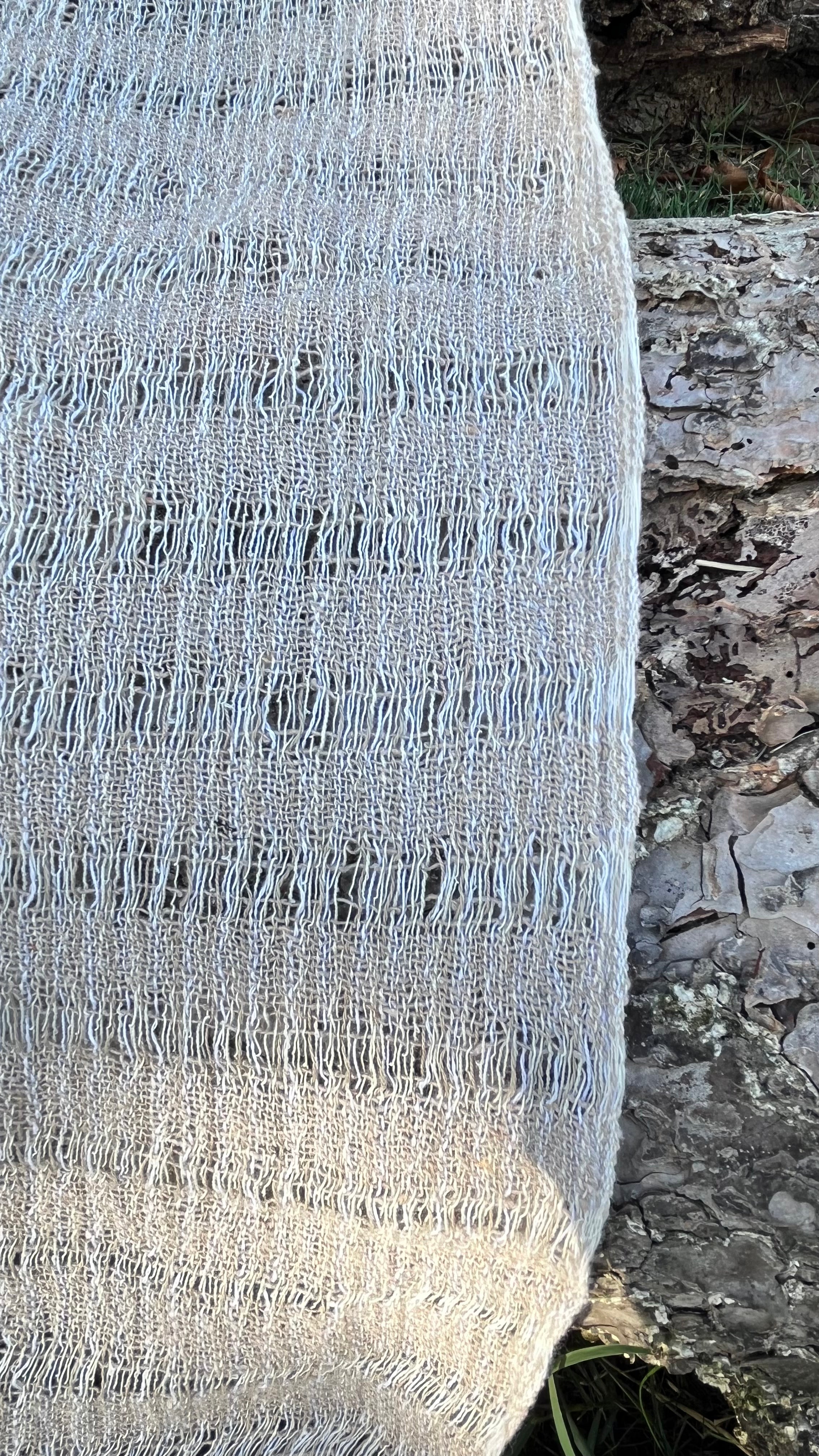 Traditional Turkish Bürümcük weave handwoven fabric