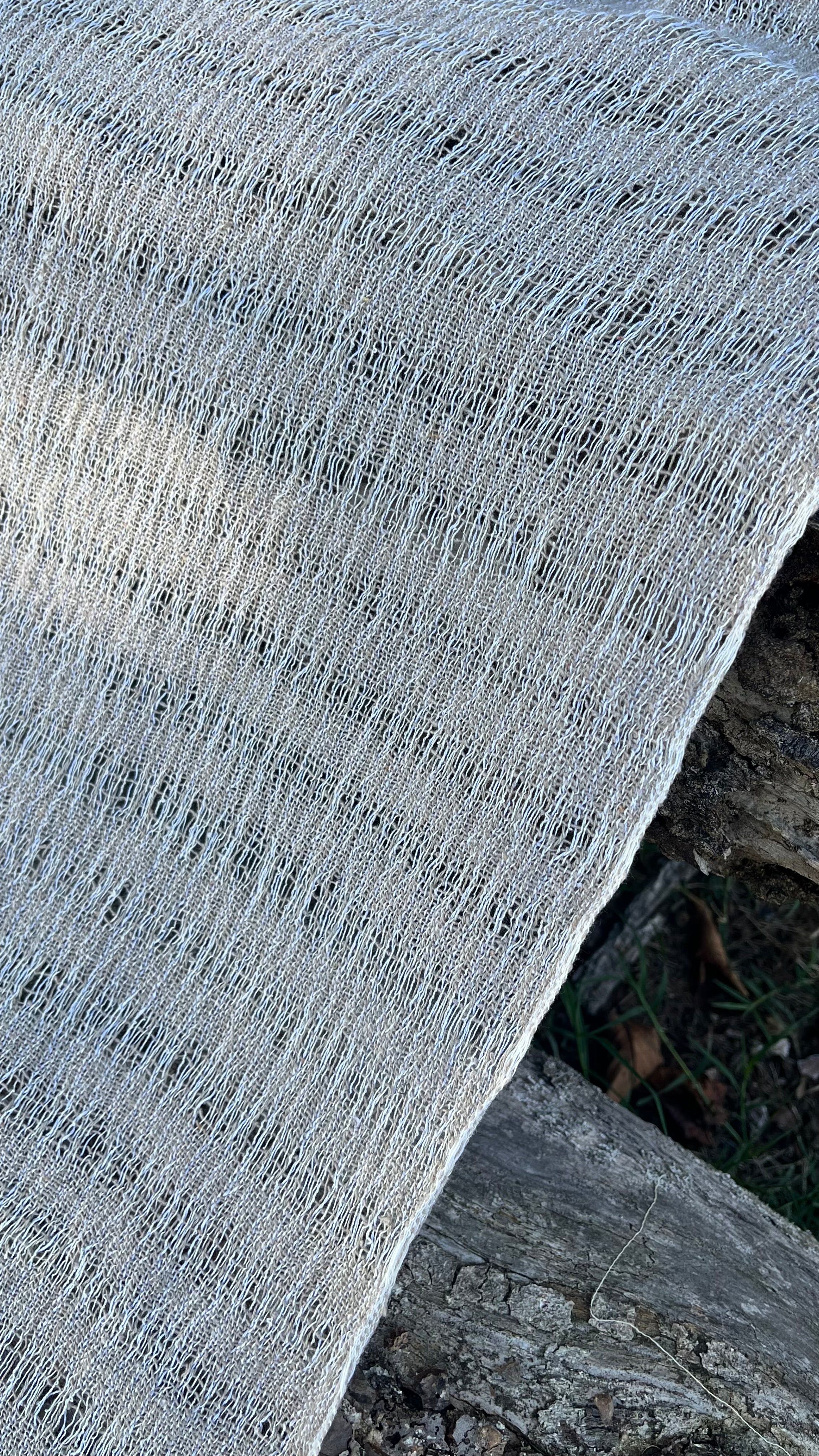 Handwoven Organic Cotton Fabric | Traditional Bürümcük Weave