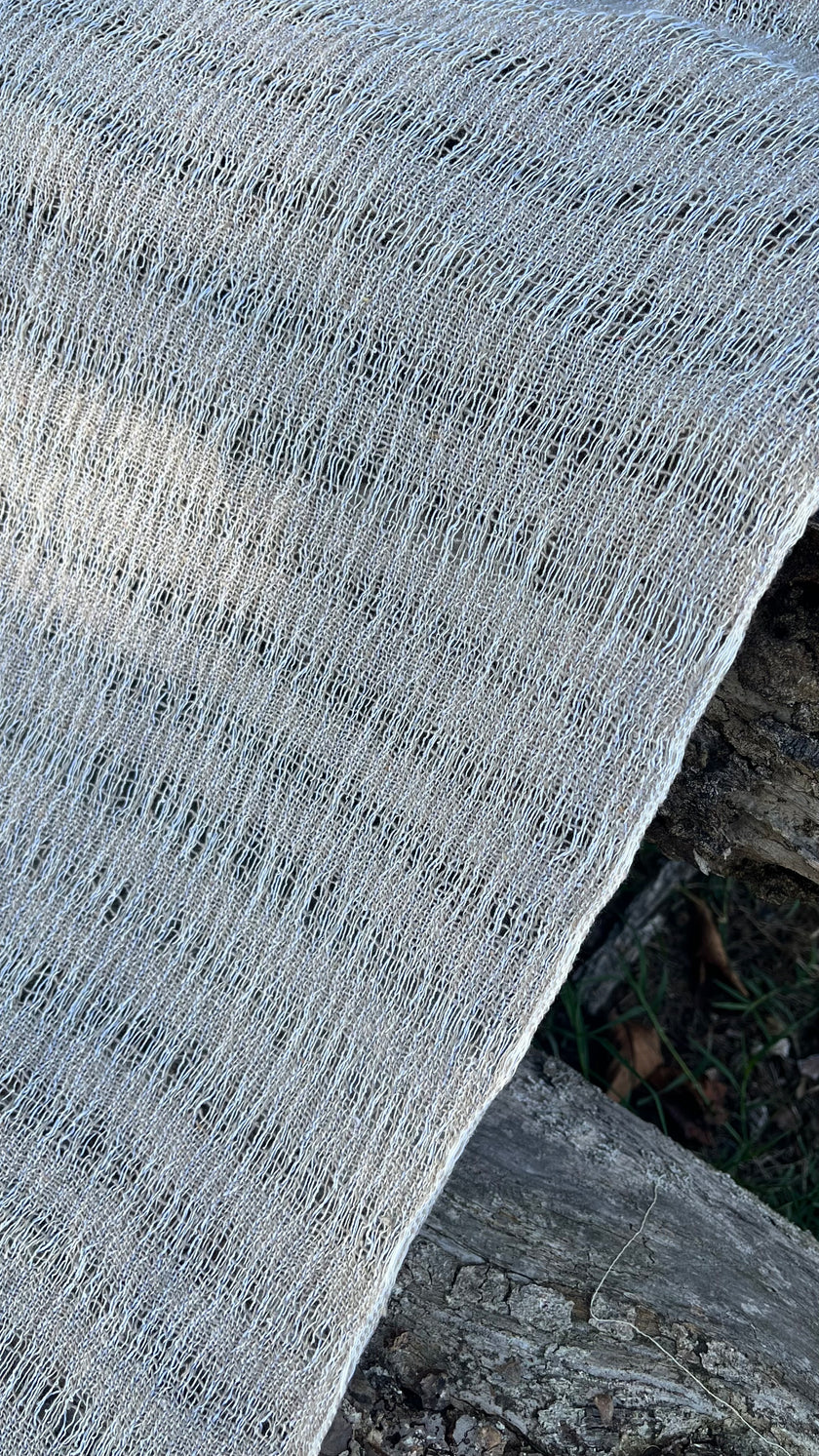 Handwoven Organic Cotton Fabric | Traditional Bürümcük Weave