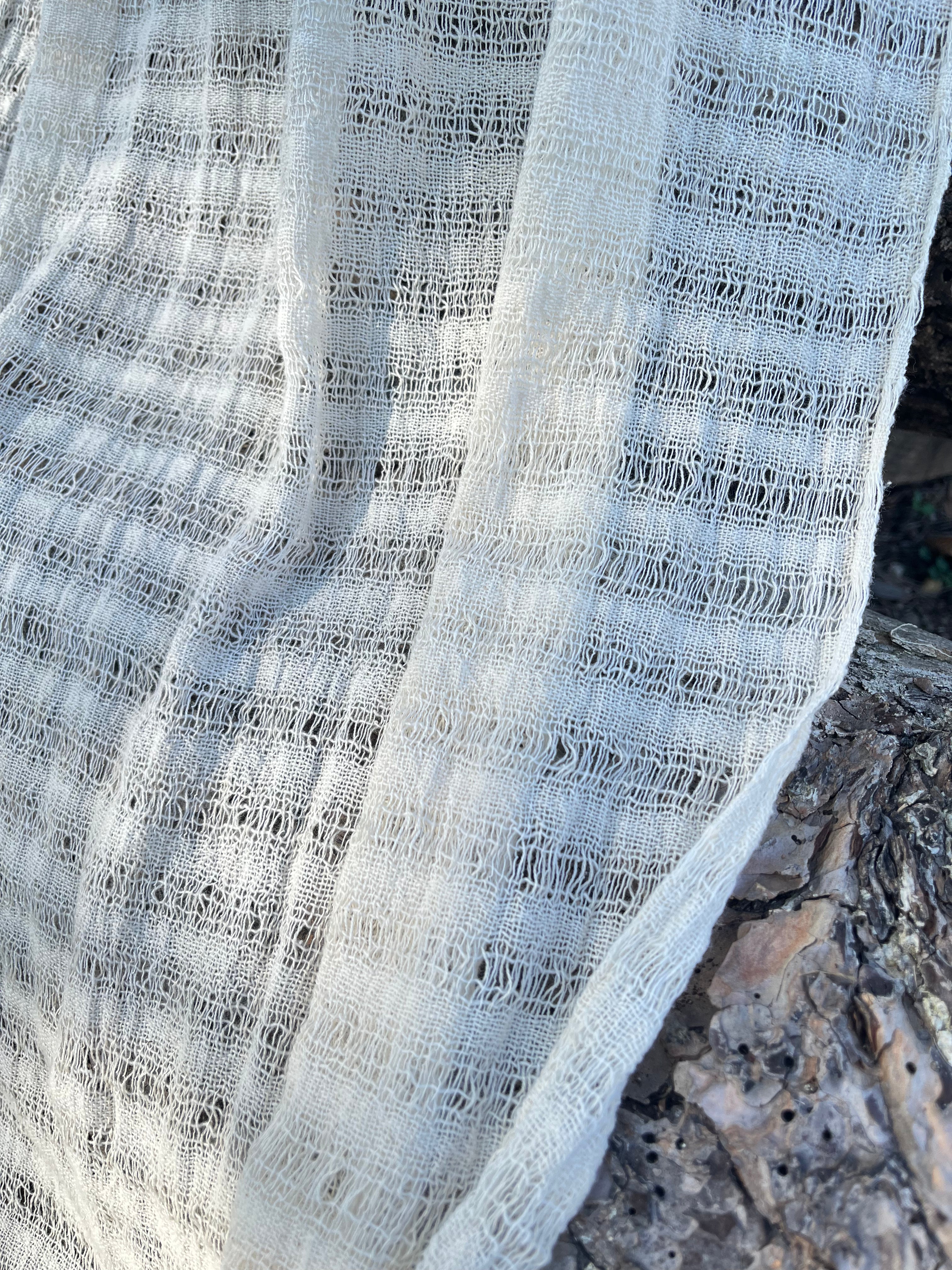Handwoven Organic Cotton Fabric | Traditional Bürümcük Weave