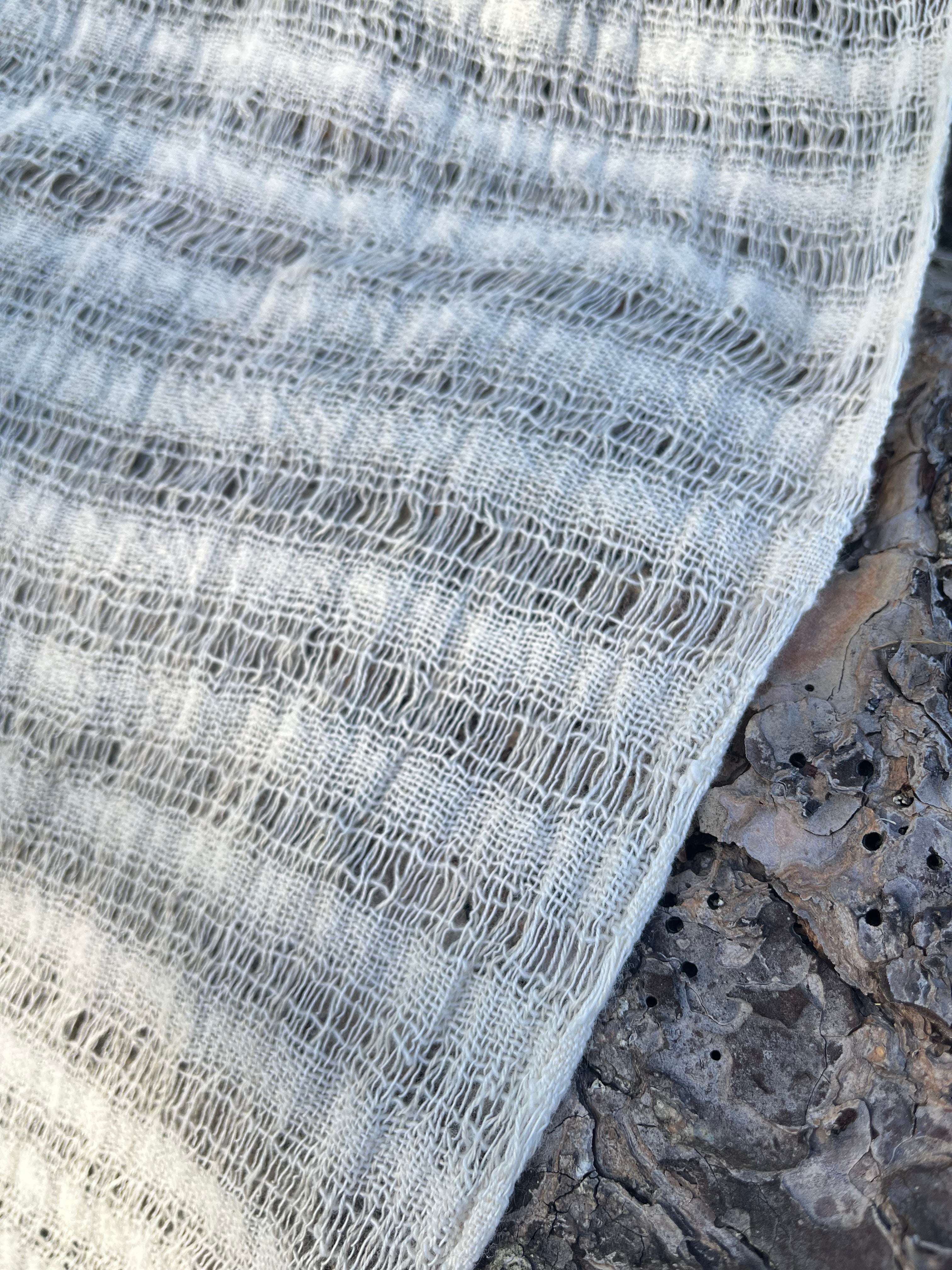 Handwoven Organic Cotton Fabric | Traditional Bürümcük Weave