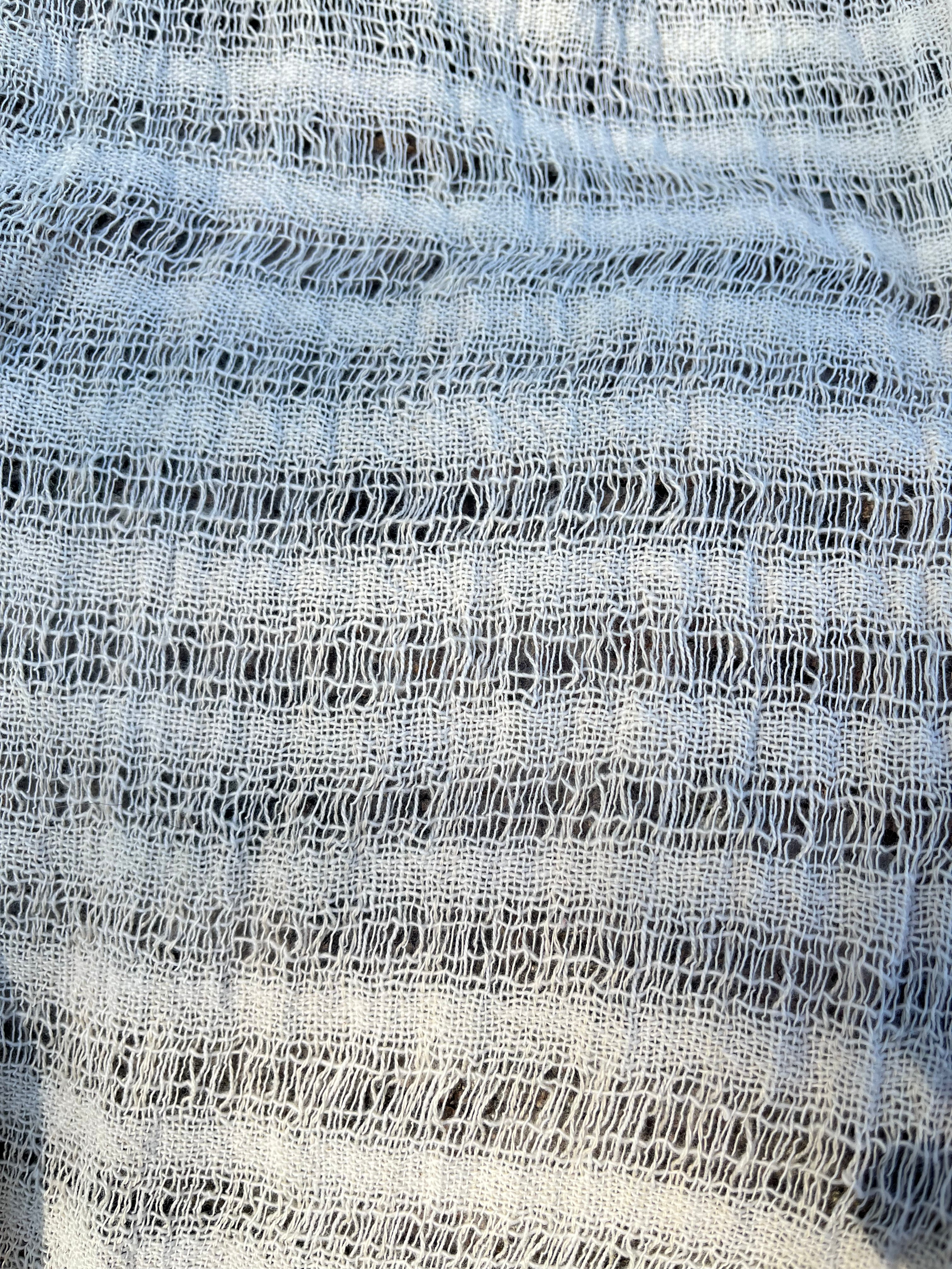 Handwoven Organic Cotton Fabric | Traditional Bürümcük Weave