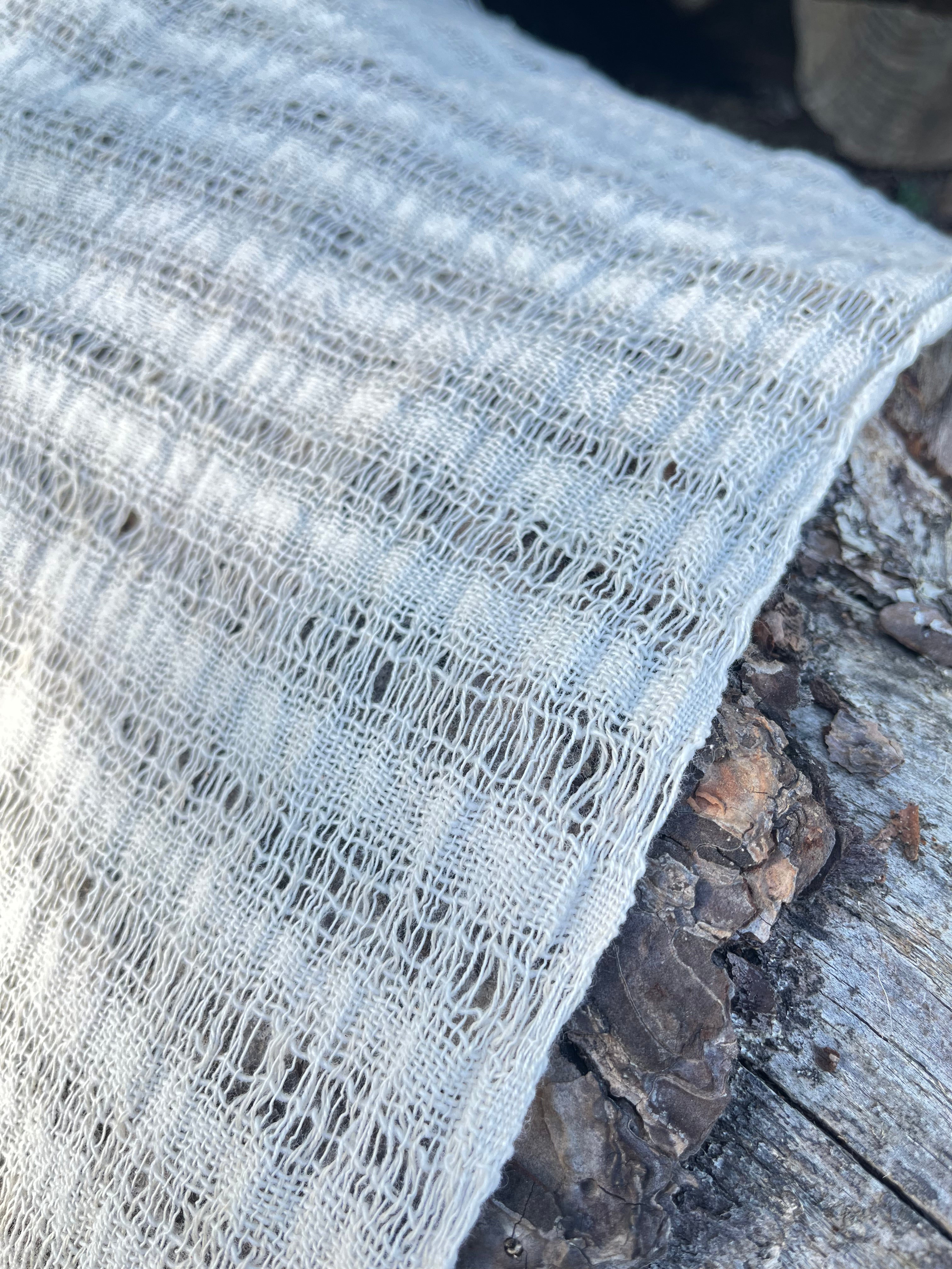 Handwoven Organic Cotton Fabric | Traditional Bürümcük Weave