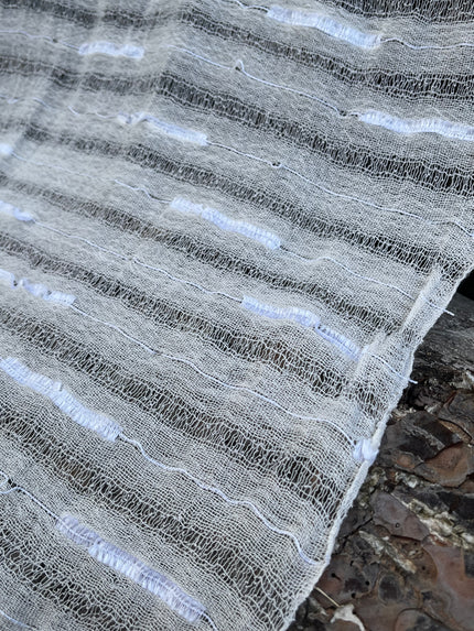 Handwoven organic cotton Bürümcük fabric from Anatolia