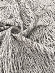 Light Gray Unique Natural Fabrics: Funky, Sheer, and Textured Cotton Linen.