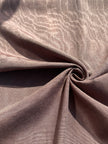 Light Brown Silk Moire Home Textile Interior Fabrics, Watermark Patterns.