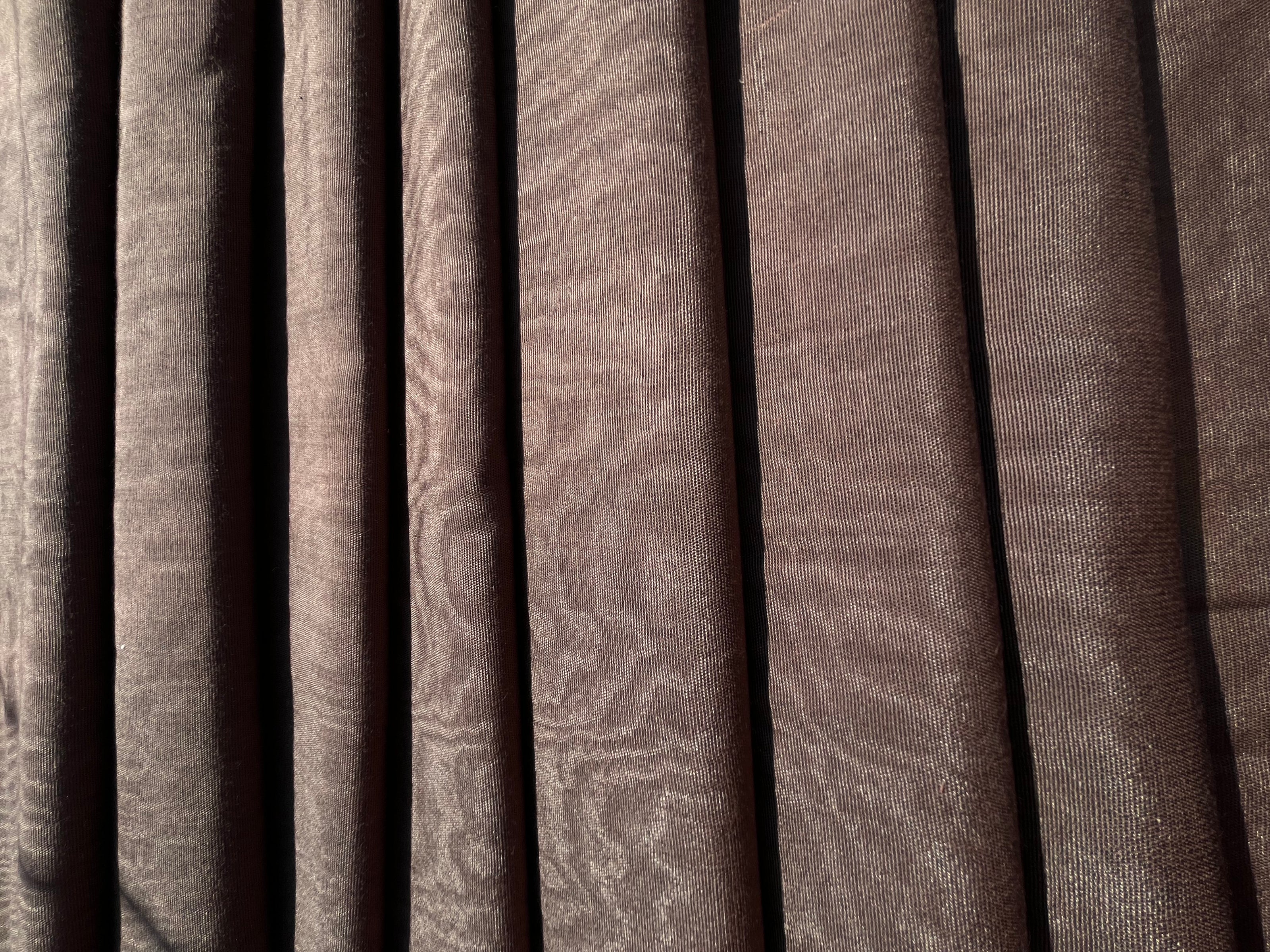 Light Brown Silk Moire Home Textile Interior Fabrics, Watermark Patterns.