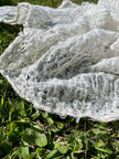 Ivory White Textured Linen Fabric By The Yard Natural Fabrics.
