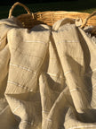 SILVER STRIPES ON COTTON