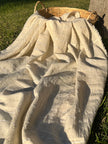 SILVER STRIPES ON COTTON